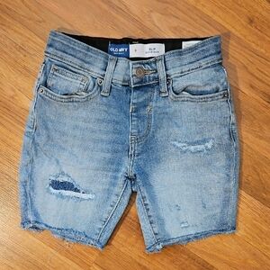 Old Navy Distressed Slim 360 Stretch Jean Shorts Size 6